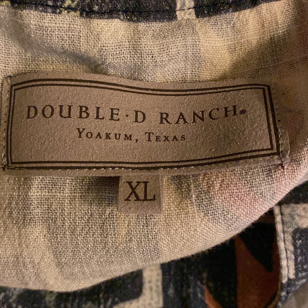 Double D Ranch Pecos Blanket Wrap Skirt SZ XL - Picture 5 of 8